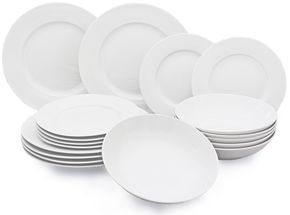 Serviesset Wit 18-delig