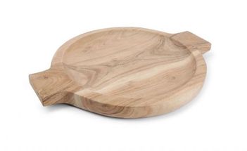 Tabla para Servir Wood &amp; Food Pavo Ø 32 cm