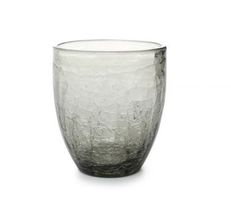 Bicchiere per acqua F2D Crackle 250 ml grigio