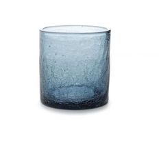 Bicchiere da whisky F2D Crackle 220 ml blu