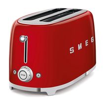 SMEG Toaster Rot für 4 Scheiben - TSF02RDEU