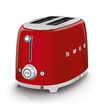 SMEG Toaster - 2 Schlitze - Rot - TSF01RDEU