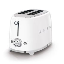 SMEG Toaster - 2 Schlitze - Weiß - TSF01WHEU