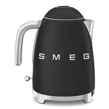 SMEG Wasserkocher - 2400 W - matt schwarz - 1.7 Liter - KLF03BLMEU
