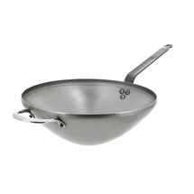 Poêle à wok De Buyer Mineral B Element - ø 32 cm - Sans revêtement antiadhésif