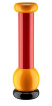 Ensemble moulin à sel et poivre Alessi Twergi - MP0210 - Rouge - par Ettore Sottsass