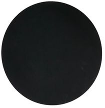 Jay Hill Placemat Leer Zwart Rond