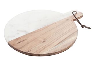 kaasplank-marmer-hout-rond-handvat-30cm