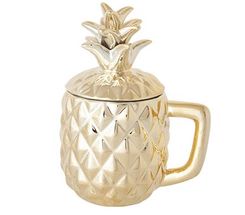 Cosy & Trendy Drinkbeker Ananas Goud