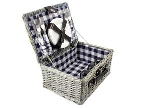 Picknickmand Blauw