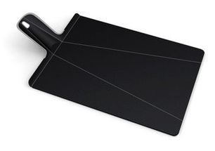 Joseph Joseph Opvouwbare snijplank met anti-slip - Chop2Pot - Groot - Zwart