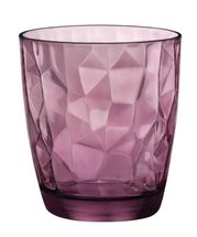 Bormioli Wasserglas Diamond lila 39 cl