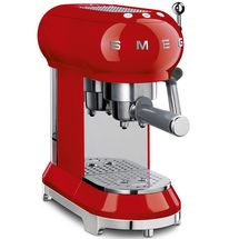 SMEG Espressomaschine - 1350 Watt - Rot - 1 Liter - ECF01RDEU