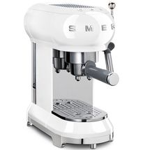 SMEG Espresso Machine White - ECF01WHEU
