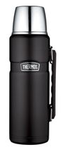 Thermos Thermoskanne King Matt Schwarz 1,2 Liter
