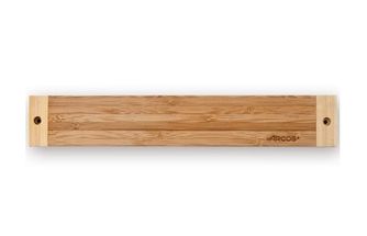 Aimant à couteaux Arcos en bois de 30 cm