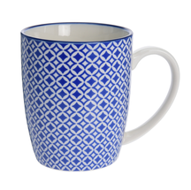 Beker keramiek blauw