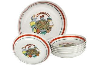 kinderservies spaghetti 7-delig