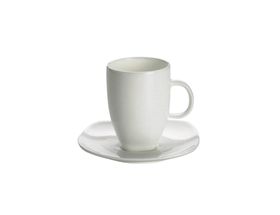 Maxwell & Williams Espresso Kopje Met Schotel Cashmere Square 8 cl