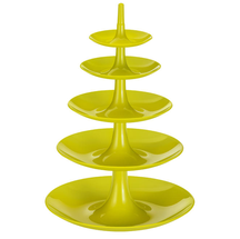 Koziol etagère Babell Big mosterdgeel - 5 laags