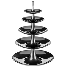 Koziol etagère Babell Big zwart - 5 laags
