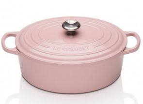 le creuset braadpan ovaal 29 cm roze