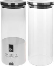 Voorraadpot glas medium