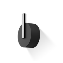 Decor Walther Stone handdoekhaakje ø 3cm - zwart/chroom