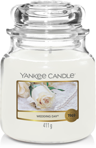 Yankee Candle Geurkaars Medium Wedding Day - 13 cm / ø 11 cm