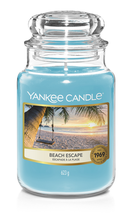 Yankee Candle Geurkaars Large Beach Escape - 17 cm / ø 11 cm
