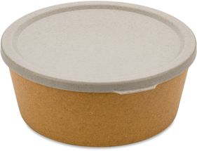 Koziol Vershoudbakje / Kleine Kom met Deksel Connect Bruin 13 x 13 x 5 cm / 400 ml