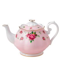 Royal Albert New Country Roses Theepot 1.25 Liter - pink vintage