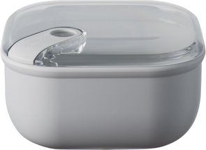 Omada Pull Box Lunchbox Grijs 16 x 16 cm / 1 liter