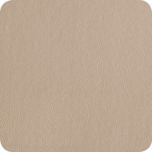 ASA Selection Onderzetters - Leather Optic Fine - Stone - 10 x 10 cm - 4 Stuks