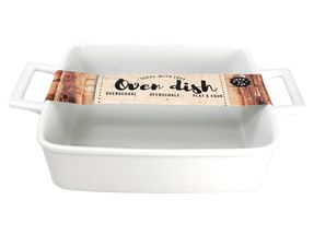 CasaLupo Ovenschaal Food for Fun Porselein 20 x 19 x 5 cm