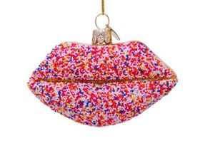 Vondels Kerstbal Lippen Discodip