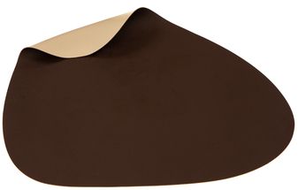 Jay Hill Curve placemat 37x44cm - bruin/zand