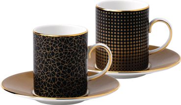 Wedgwood Arris Espressokop en schotel