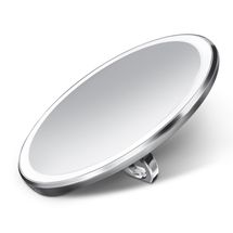 Simplehuman Sensor Compact handtas make up spiegel - mat rvs