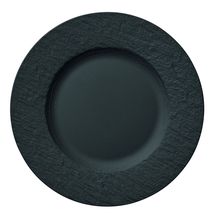 Villeroy &amp; Boch Manufacture Rock dinerbord ø 27cm - zwart