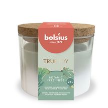 Bolsius Geurkaars True Joy Botanic Freshness - 7 cm / ø 8.5 cm 
