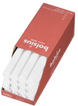Bolsius Dinerkaars Rustiek Cloud White 27 cm - 16 Stuks