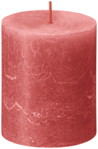 Bolsius Stompkaars Rustiek Blossom Pink - 8 cm / ø 7 cm