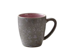 Bitz koffiebeker 19cl - grijs/lichtroze