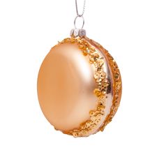 Vondels Kerstbal Macaron Goud