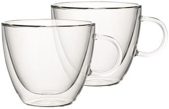 Villeroy &amp; Boch Dubbelwandige Glazen Artesano Hot &amp; Cold Beverages - 420 ml - 2 stuks - met oor