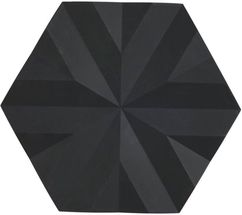 Zone Denmark Pannenonderzetter Ori Flake - Black - 16 x 14 cm