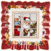 Villeroy &amp; Boch Serveerschaal Toy's Fantasy Santa - 23 x 23 cm