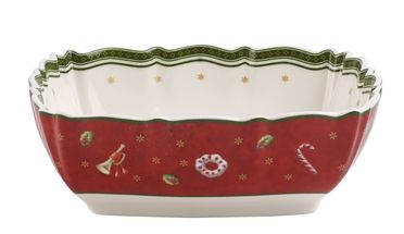 Villeroy &amp; Boch Kleine Schaal Toy's Delight Rood - 16 x 16 cm
