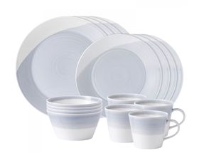 Royal Doulton Serviesset 1815 Blue 16-Delig